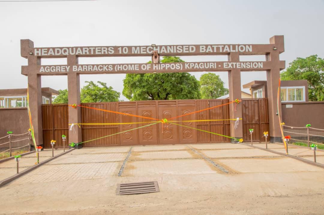 10 Mechanised Battalion Entrance